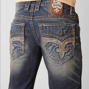 Rock Revival Zane Straight Stretch Men’s Jeans